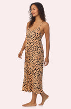 A lady wearing Cameron Chemise In Wild At Heart