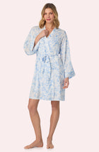 Tess Woven Robe In Butterflies & Bows