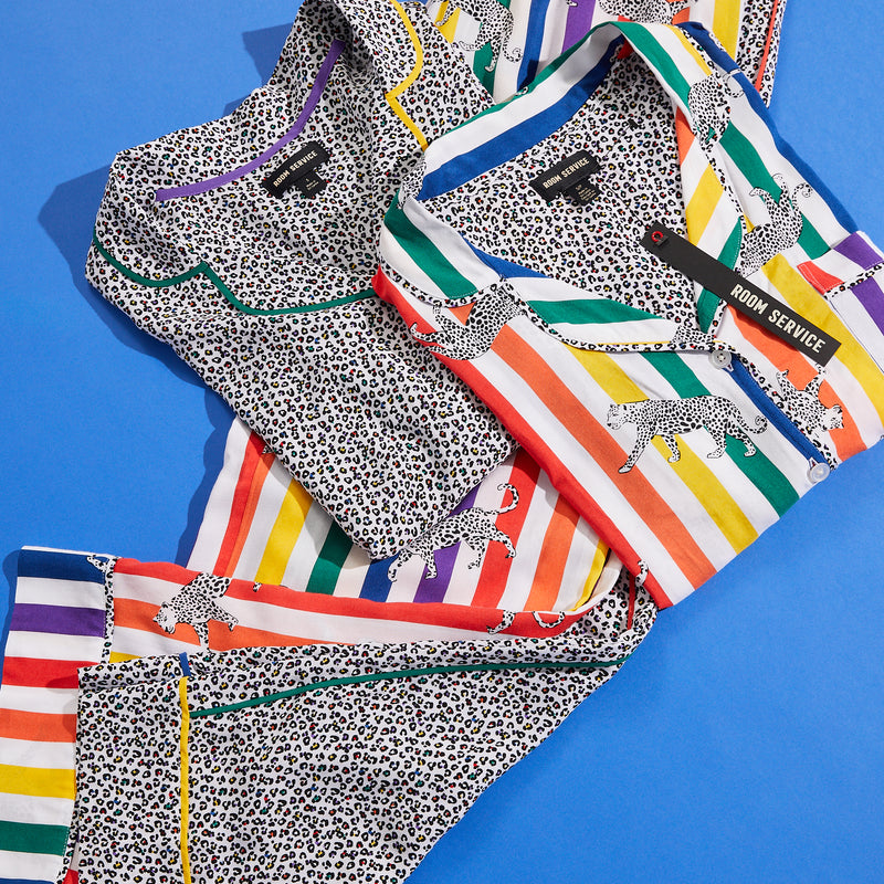 Hudson Pj Pant In Feline Pride